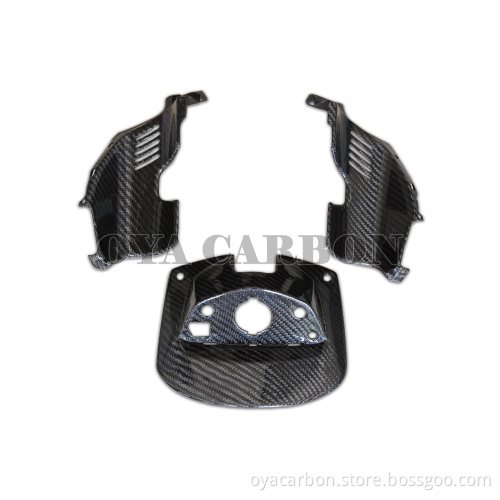 Carbon Fiber Ignition Cover and Side Panels for Suzuki UIC 600 (S#98)